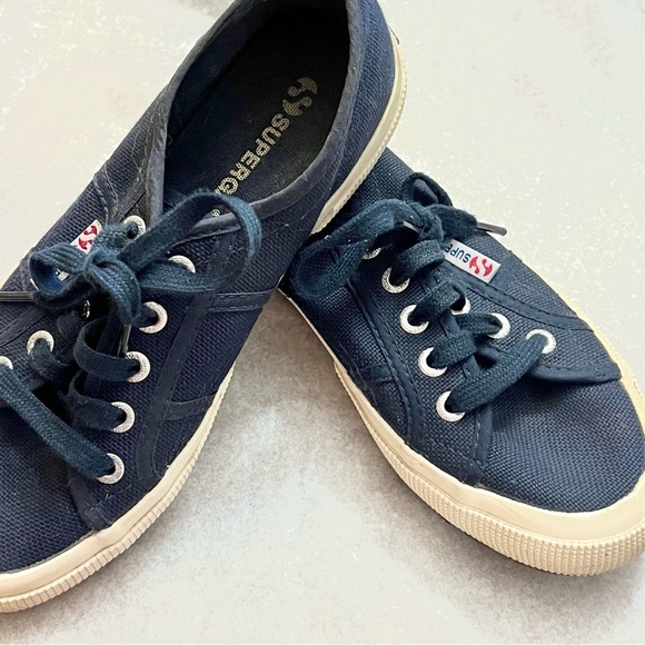 Superga 2750 Cotu Classic Lowtop Sneakers,Navy (Style: S000010-933),Size EU36/6 - Picture 6 of 10